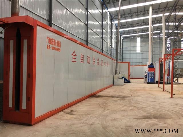 鋁型材鋁膜板鋁單板防火門窗靜電噴塑噴粉自動涂裝生產線