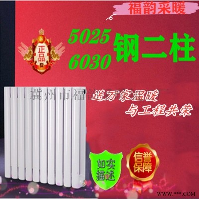 供應(yīng)6030鋼二柱暖氣片散熱器