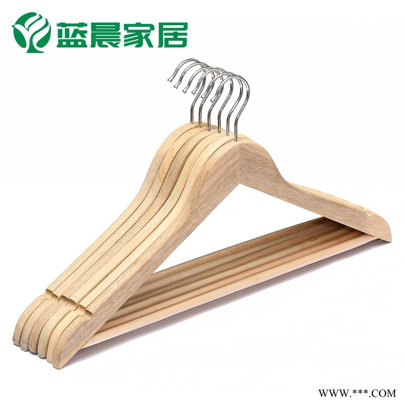 天然香樟木衣架實木質衣架除蟲防霉樟木無漆衣掛防滑無痕木質衣夾