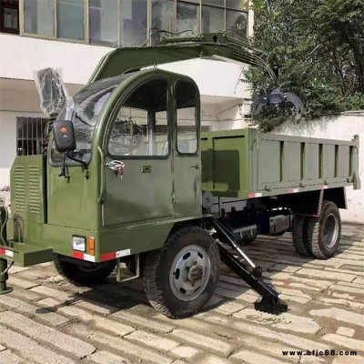 四不像隨車挖掘機拉土專用四不像隨車挖掘機小型四不像改裝挖掘機 沃克