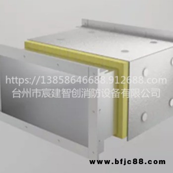 排煙風(fēng)管玻璃棉外包覆
