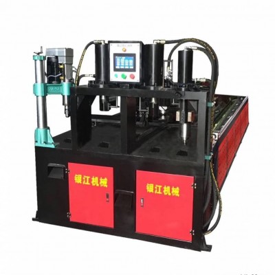 河南焦作角鋼沖孔切邊自動機 角鋼自動打孔機 角鋼聯(lián)合沖剪機
