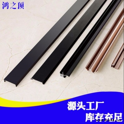鴻之頂pvc踢腳線竹木纖維集成墻板裝飾線條木塑地腳線仿大理石木紋