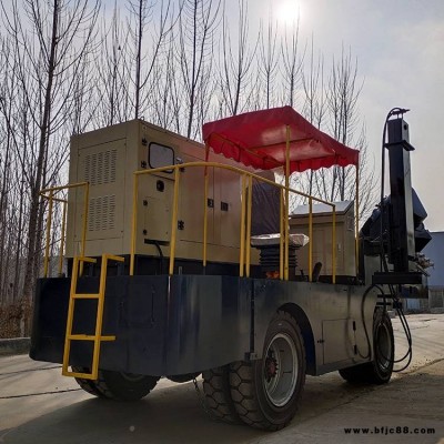 路信重工大型路緣石滑模機(jī) 現(xiàn)澆路沿石成型機(jī)施工 澆筑自動(dòng)滑模成型操作