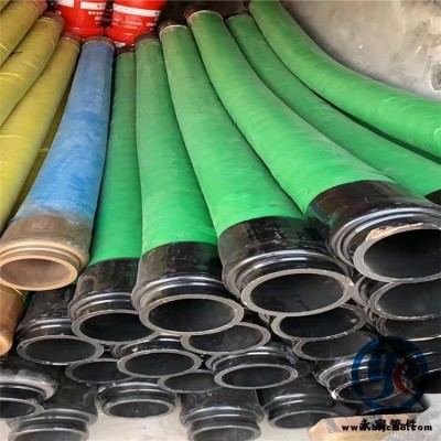 詠宸橡膠軟管  樁機(jī)三米六層鋼絲橡膠管 CFG螺旋樁機(jī)膠管