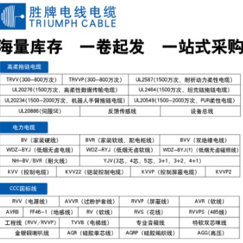 勝牌通訊信號線RVVP雙屏蔽信號電纜線2-6芯0.12MM信號控制線