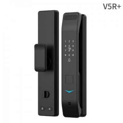 博克3D人臉識(shí)別可視對(duì)講指紋鎖智能門鎖全自動(dòng)密碼鎖電子鎖V5R+