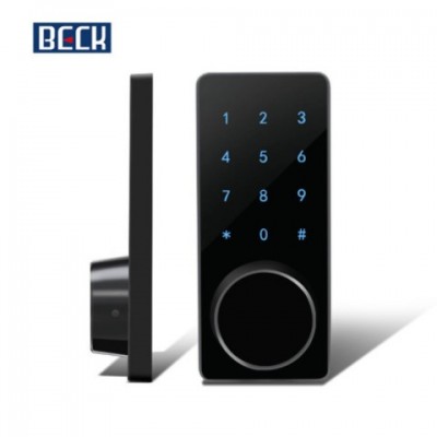 Beck家用智能鎖防盜門密碼鎖帶鑰匙插口電子鎖智能指紋鎖廠家批發(fā)