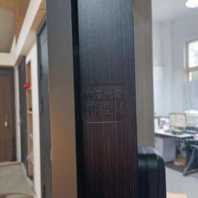 甲級防盜門智能靜音家用進戶門入戶門嵌入式指紋密碼鎖一體子母門