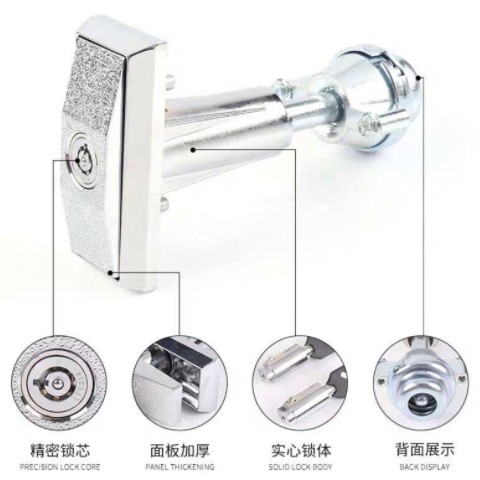 T型自動(dòng)售貨機(jī)鎖自助售水洗車(chē)投幣游戲機(jī)售奶機(jī)販賣(mài)飲水機(jī)門(mén)鎖