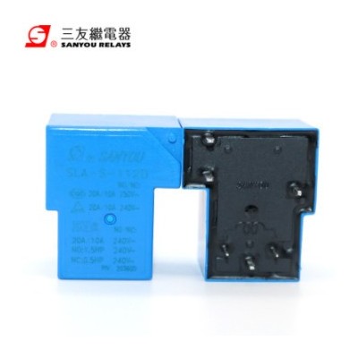 三友繼電器SLA-S-112D 20A線路板繼電器 氣車快充繼電器