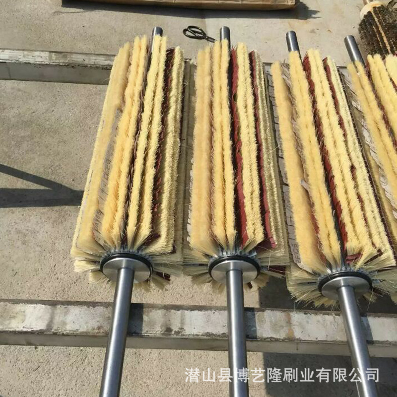 廠家直銷各種尼龍絲毛刷輥 拉絲毛刷輥 木地板鋼絲刷輥 質量保證示例圖7