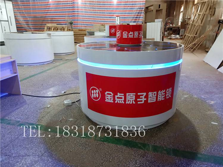 指紋鎖展柜 贛州章貢紐士盾指紋鎖展柜展廳