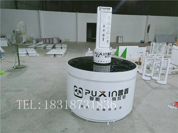 指紋鎖展示柜 贛州于都云米指紋鎖展示柜批發價格