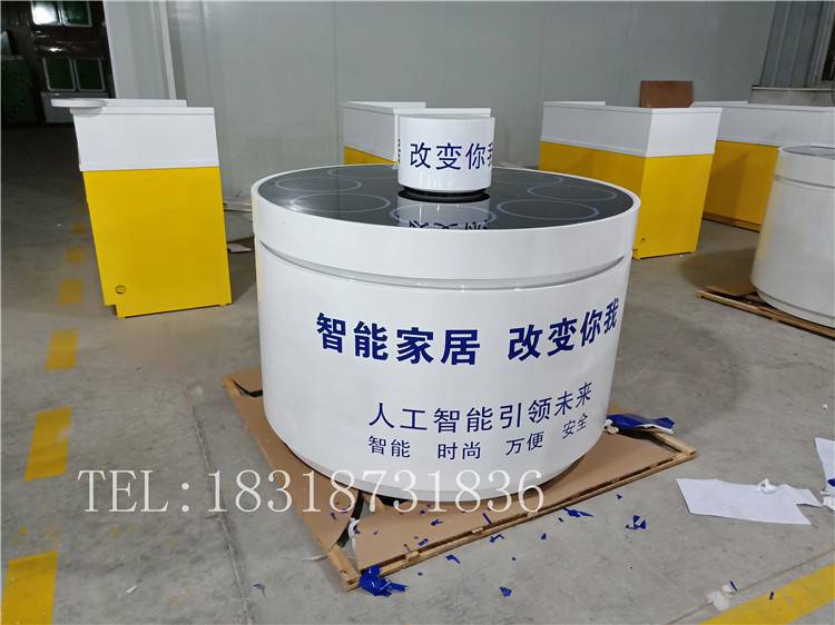 指紋鎖展示柜 宣城宣州斑薩指紋鎖展示柜擺放效果