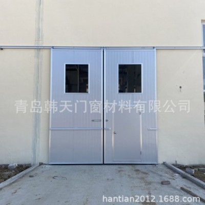 工業(yè)推拉門門 彩鋼夾芯板保溫平移門 物流倉儲工廠推拉門 密封門