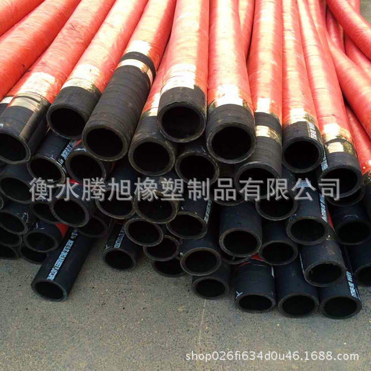 鋼絲骨架膠管 大口徑鋼絲骨架膠管 螺旋鋼絲骨架輸水膠管示例圖1