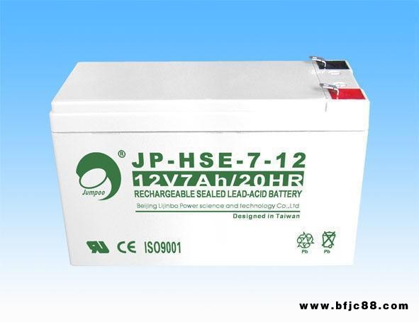 廠家直銷勁博12v7ah蓄電池消防照明門禁電瓶應急燈正品質保三年