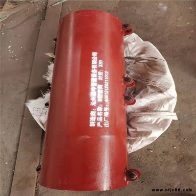 駿坤管道  生產(chǎn)DN400石油套筒  管道修補(bǔ)器  長輸石油管道緊固件 連接套筒