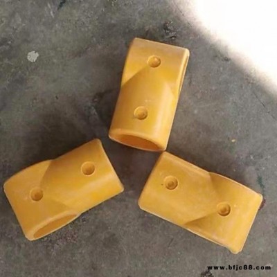 玻璃鋼模壓配件  三通四通36 50圍欄管件   方管圓管連接件  玻璃鋼模壓管件  50方管連接件  底座