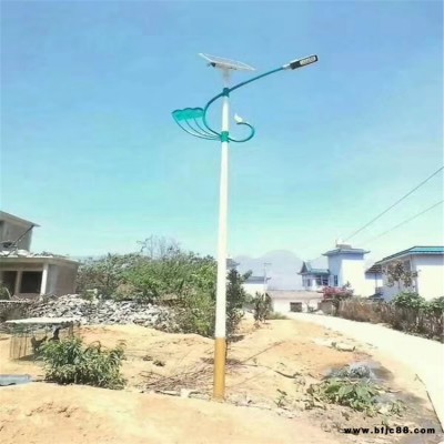 太原清徐庭院燈美麗鄉村項目丨新能源路燈