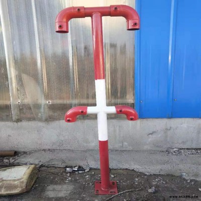 廠家直銷樓梯立柱  工地樓梯扶手  建筑配件  標化防護連接件可加工定制