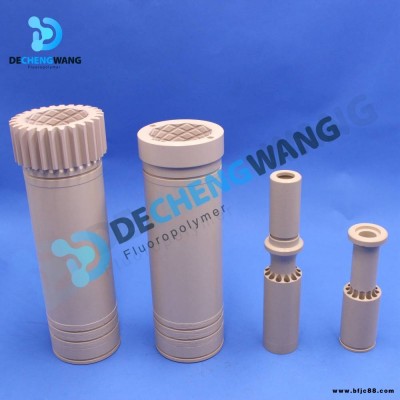 【德誠旺】PTFE制品 PEEK堵頭 螺絲 三通 管路連接件 非標(biāo)定制