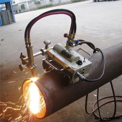 鑫隆直銷火焰電動切割機 磁力管道切割機CG2-11 半自動氣割機坡口機