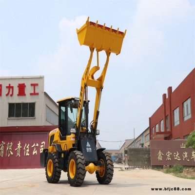 包郵小型鏟車 棉花糧食養殖廠裝載機 四驅輪式裝載機 支持定制 日力重工