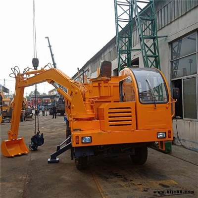 360度旋轉式隨車挖 建筑工地用挖掘裝載機 四不像裝載挖掘隨車挖
