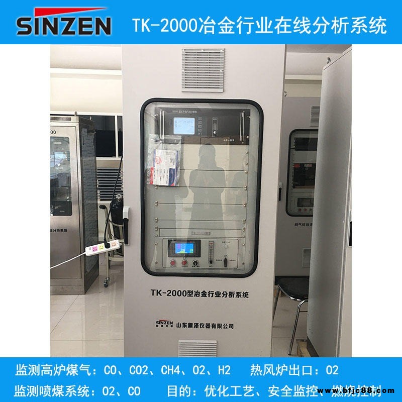 新澤高爐轉(zhuǎn)爐煤氣在線分析系統(tǒng) TK-2000型自動取樣、自動吹掃、自動排水、自動分析輸出設備