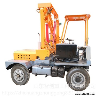 zc-1 輪式護欄打樁機裝載機式打樁機高速公鏟車式護欄打樁機現(xiàn)貨供應
