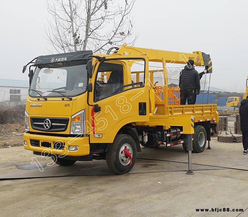 5-18噸后八輪隨車吊隨車起重機生產廠家