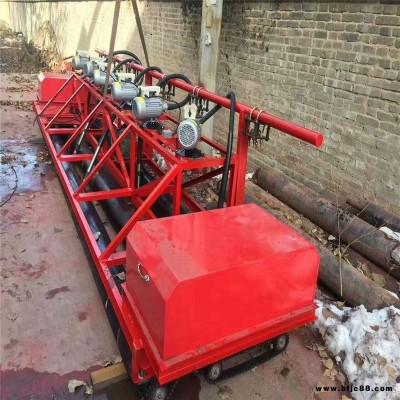 三輥軸路面攤鋪機 混凝土路面攤平 自行走路面攤鋪機