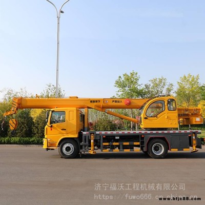 福沃 國六可上牌汽車吊廠家 全新10噸汽車起重機(jī)