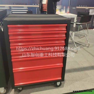智創 ZC-061汽修工具柜 手推工具柜工具箱 汽修五金周轉車 車間儲物箱