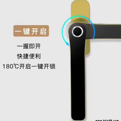 深圳智能廠家電子安全指紋感應執手