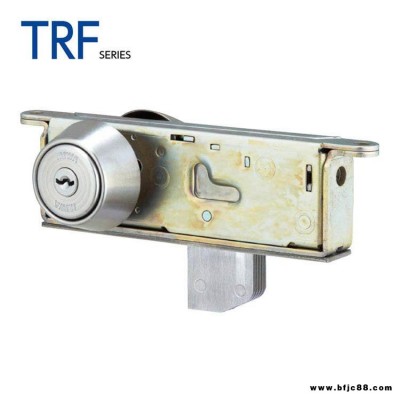 日本原裝進(jìn)口美和MIWA品牌有框玻璃門鎖U9TRF-1型U9TRT-1型鋁合金門落地門鎖單地鎖