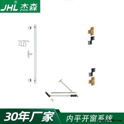 門窗五金系統 JHL杰森五金窗配件 經濟型內開窗系統NPKC-03 合頁偏心可調