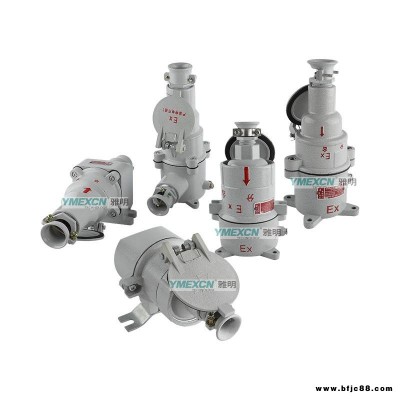 BCX58-16A/220V防爆插頭插座 BCX58-32A/380V工業鑄鋁隔爆型插銷