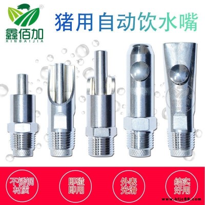 廠家批發(fā)養(yǎng)豬場(chǎng)用豬水嘴 大流量育肥豬乳頭式水嘴不銹鋼飲水器
