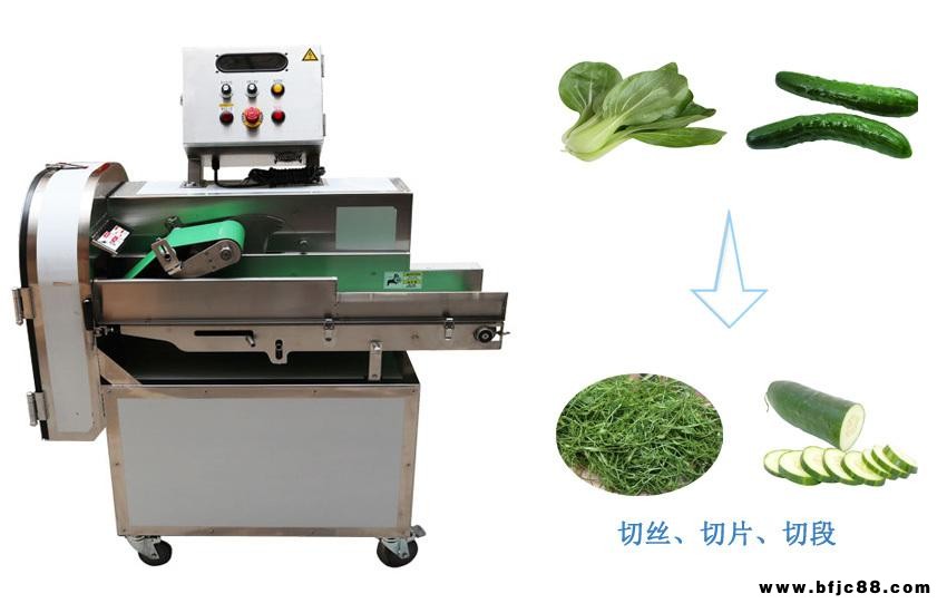 廚房設備項目建設公司多功能切菜機 采用微電腦變頻控制變速，蝸輪、蝸桿式傳動設計