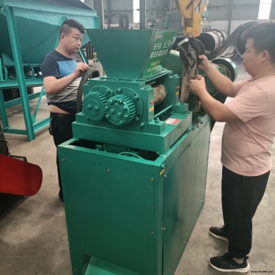 復(fù)合肥對(duì)輥機(jī)壓造粒機(jī) 磨具材料顆粒大小可定制 不規(guī)則顆粒一次成型機(jī)