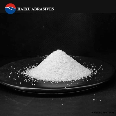 多晶硅噴砂白剛砂磨料16目
