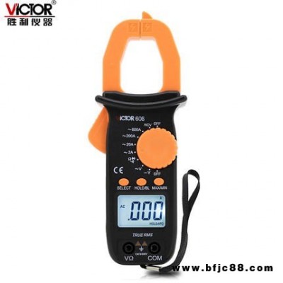 Victor勝利 鉗形表 VC606 鉗形電流表 自動量程 電工萬用表 詳情電話聯(lián)系