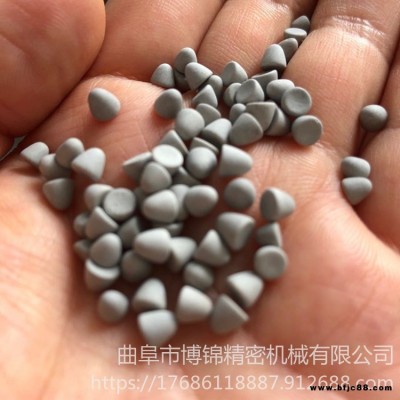 棕剛玉研磨石廠家 去毛刺研磨石 倒角研磨石 三角形磨料