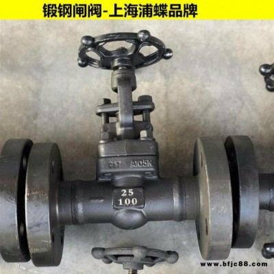 Z41Y法蘭鍛鋼閘閥 上海浦蝶品牌
