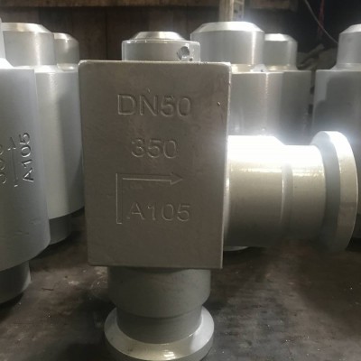 CHVJ滄海閥門 卡箍角式止回閥H83Y-160 DN50 卡箍閥 高壓 直角