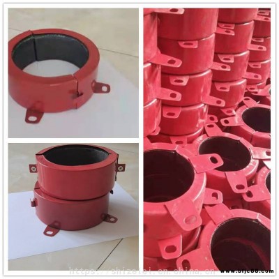 阻火圈生產廠家 國標DN110型160型75型阻火圈 樓房排水管防火圈 煙道止回閥