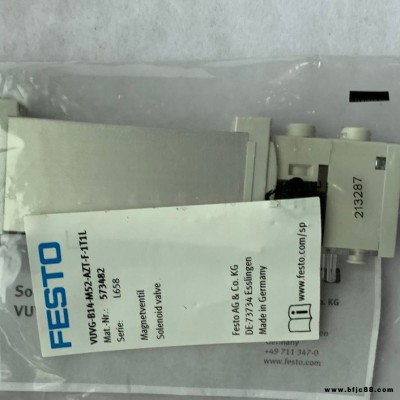 FESTO費(fèi)斯托VUVG-L14-B52-T-G18-1P3電磁閥